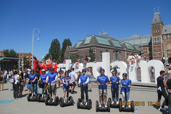 Segway City Tours Amsterdam - The meeting point and first practice ride