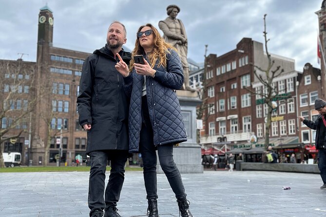 Self Guided City Tour in Amsterdam - Amsterdam Tulip - Muntplein and the city’s central streets