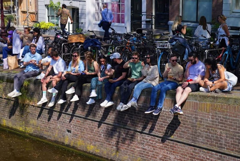 Skipping Lines & Sipping Beers: A History Tour of Amsterdam - The ferry crossing to North Amsterdam