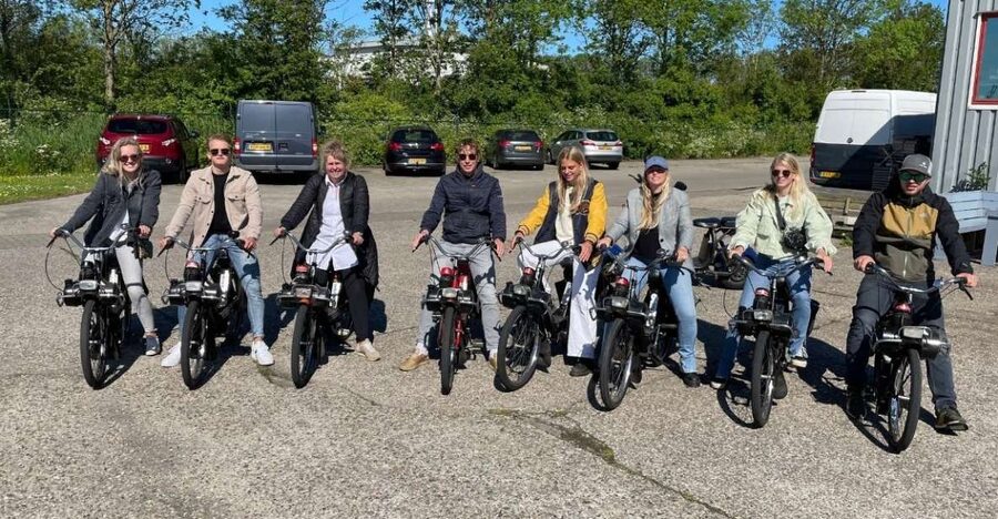 Texel: Solex Moped Rental - A three-hour route through open Texel