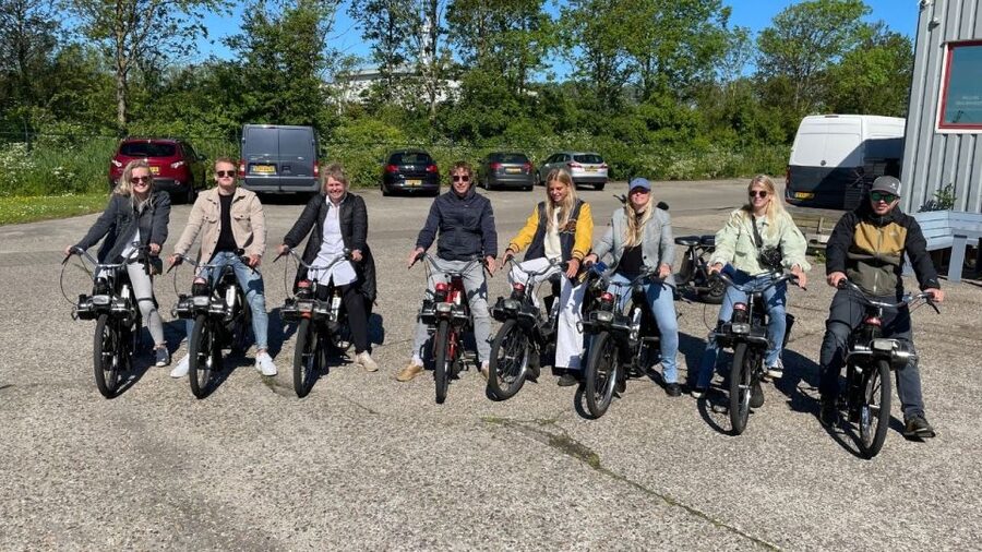 Texel: Solex Moped Rental - Who will enjoy this ride most