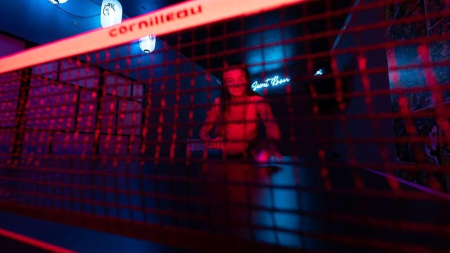 The Hague: Ping Pong Table Rental at a Secret Ping Pong Bar - A secret room inside The Hague’s Amaze VR venue