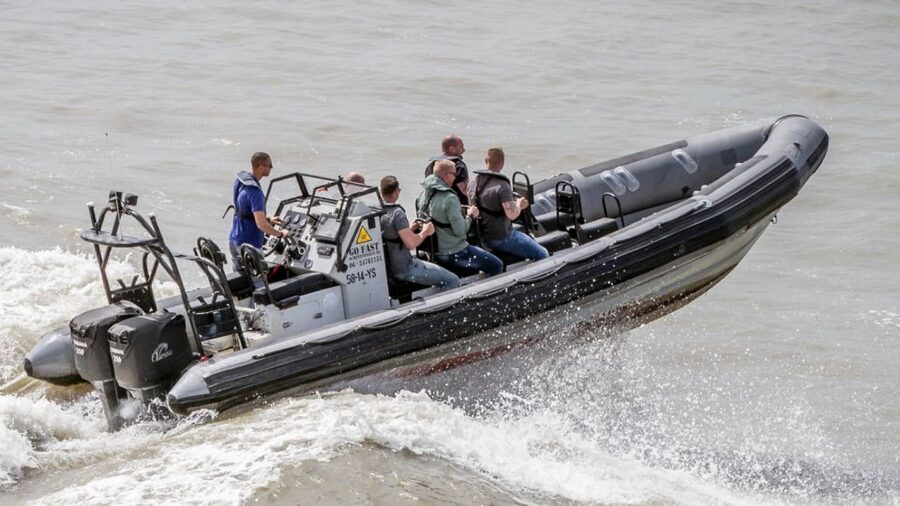 The Hague: Scheveningen Beach RIB Speedboat Tour - Thirty-five minutes past the Pier and Kurhaus