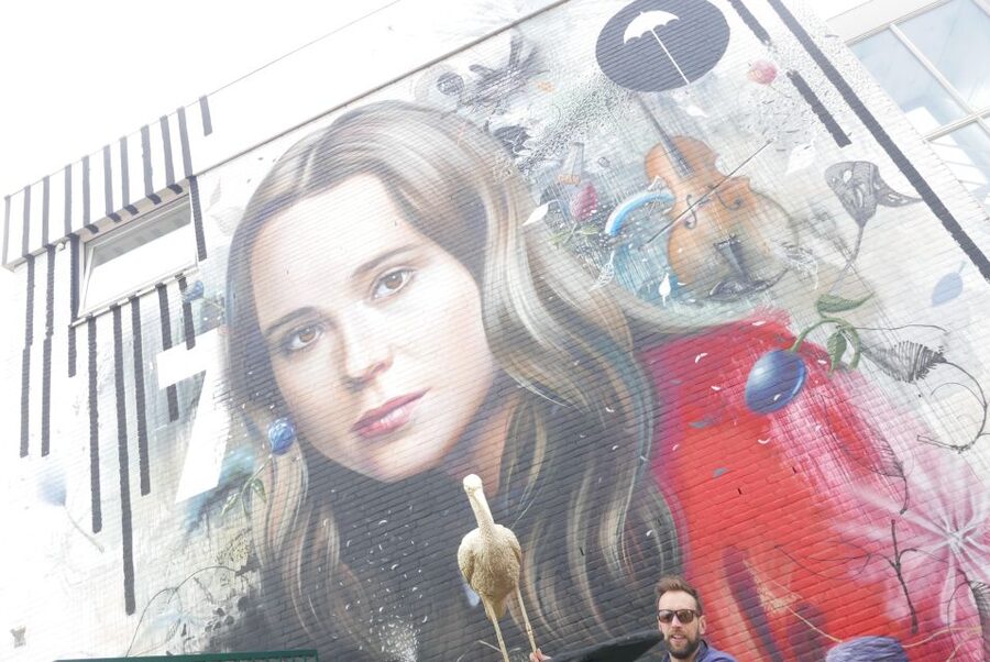 The Hague: Street Art Tour by Bike - Binckhorst: the main reason to choose this tour