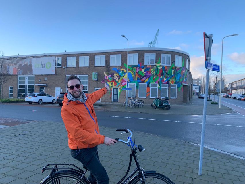 The Hague: Street Art Tour by Bike - Laakhaven and the final photo stop