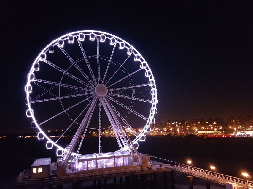The Hague: The Pier SkyView Ticket with Drink and Snack - A Ferris wheel with the sea beneath you