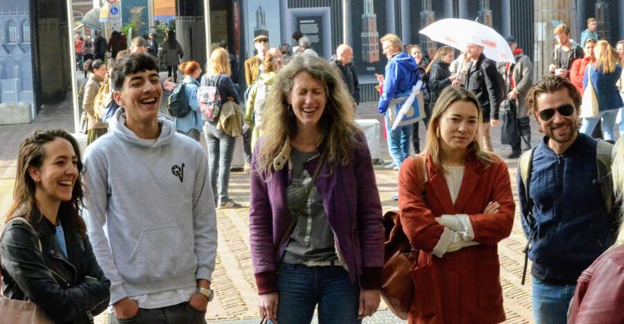 Utrecht Walking Tour with a local comedian as guide - Geertekerk and the Dutch route’s final courtyard walk