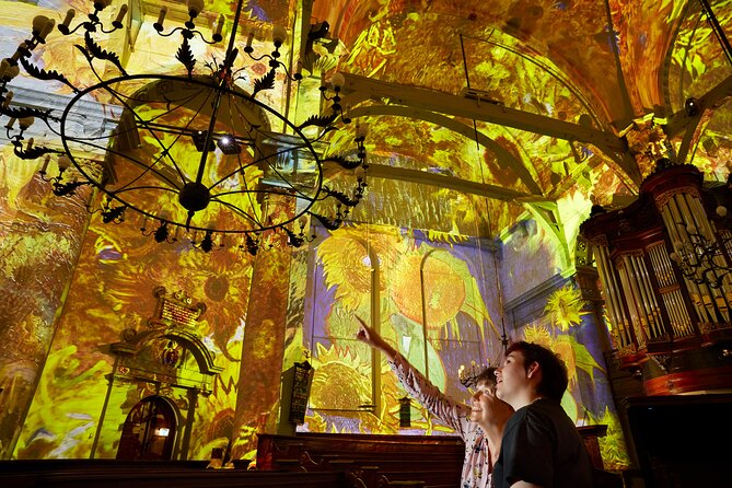 Van Gogh and Rembrandt Immersive Experience Entry Amsterdam - The Noorderkerk Adds More Than Atmosphere