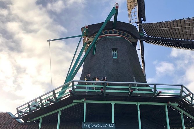 Windmill village Zaanse Schans from Amsterdam Central Station - From Zaandijk station to the Juliana Bridge