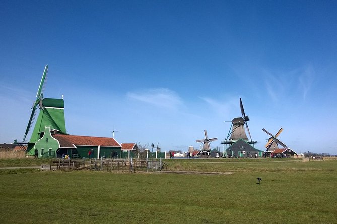 Zaanse Schans Windmills, Clogs and Dutch Cheese Small-Group Tour from Amsterdam - Molen De Kat and the view from the platform